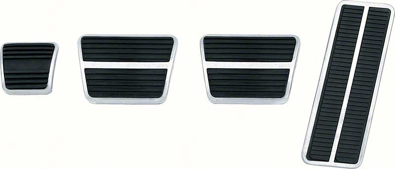 Pedal Pad Kit, 1967-1968 Camaro Manual Transmission