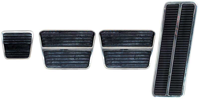 Pedal Pad Kit, 1969-1981 Camaro Manual Transmission