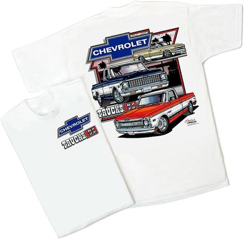 T-Shirt Chevrolet Trucks - White