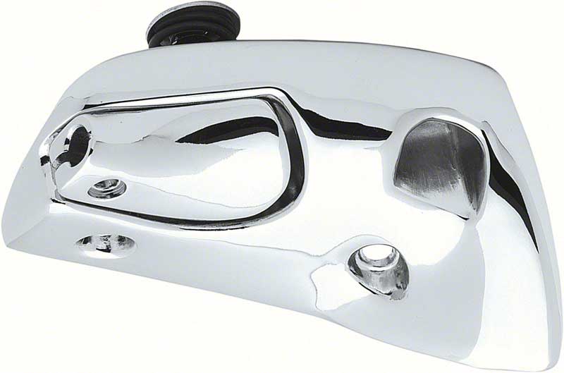 Bracket, 1967 Camaro Convertible Sunvisor (Chrome) - Right