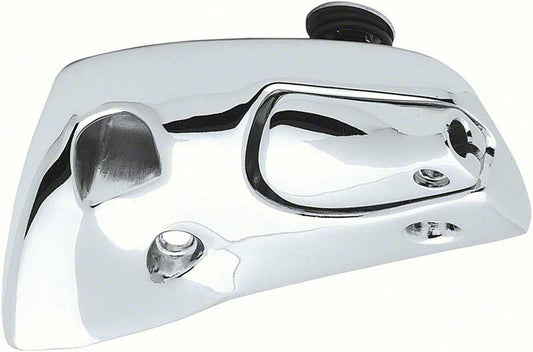Bracket, 1967 Camaro Convertible Sunvisor (Chrome) - Left