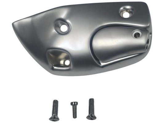 Bracket, 1968-1969 Camaro Convertible Sunvisor (Brushed) - Left