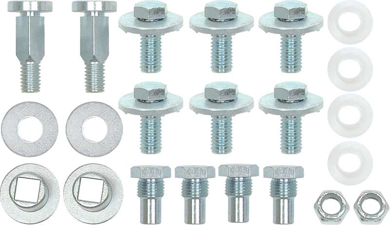 Bolts, 1967-1969 Camaro, Firebird Convertible Top Pivot Set