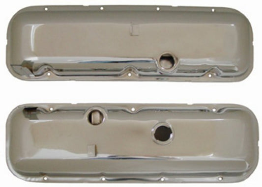 Valve Covers, 1964-1968 Original Style Chrome Big Block - PR