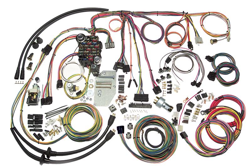 Harness Kits, 1955-1956 Chevy Passenger Wagon Nomad American Autowire Classic Update