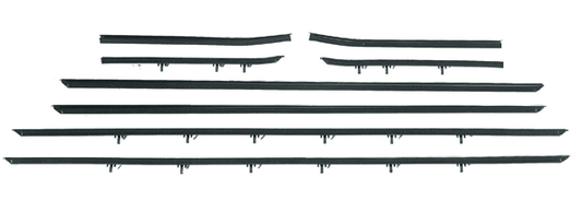 Window Felts, 1968 Camaro - Convertible With Special Molding