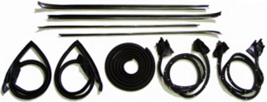 Weatherstrip Kit, 1970-1981 Camaro With Outer Reveal Moldings