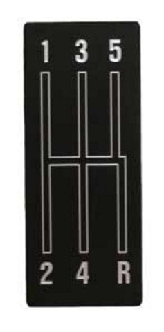 Emblem, 1968-1969 Camaro 5 Speed Tremec Console