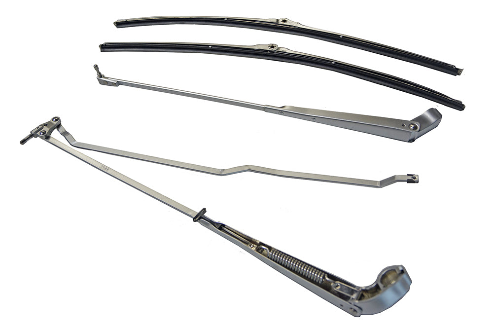 1970-1981 Camaro Windshield Wiper Arm And Blade Kit (With Depressed Park)