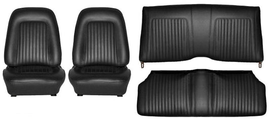 Seat Cover, 1968 Camaro Standard Front Buckets & Rear Set