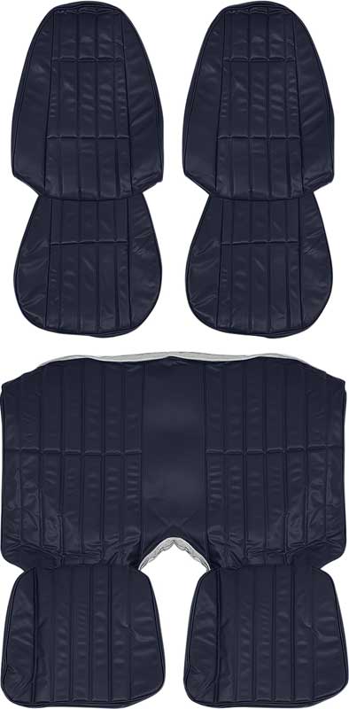 Seat Cover, 1971-1980 Camaro Standard High Back Front Buckets & Rear Set