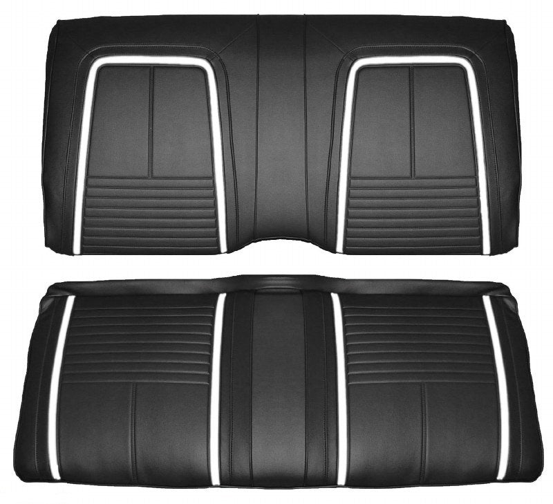 Seat Cover, 1967 Camaro Deluxe Rear