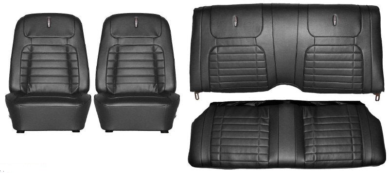 Seat Cover, 1968 Camaro Deluxe Front & Rear Set