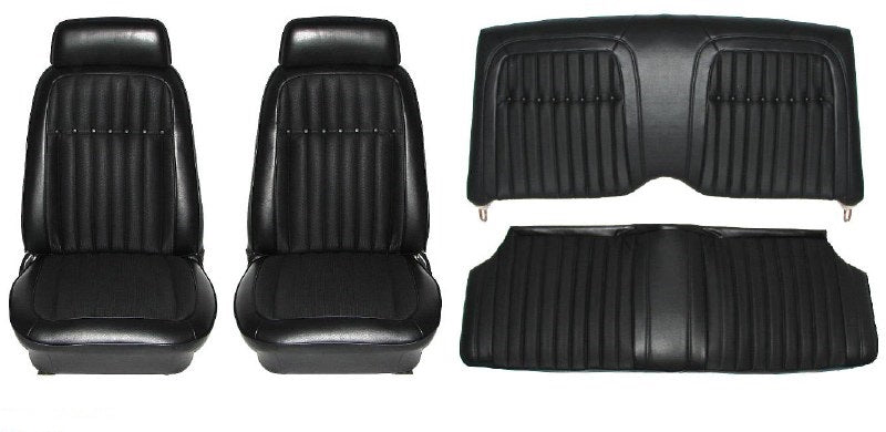 Seat Cover, 1969 Camaro Deluxe Front & Rear Set