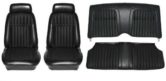 Seat Cover, 1969 Camaro Deluxe Front & Rear Set