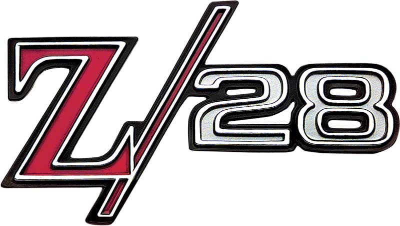 Emblem, 1968 Camaro Z28 Fender - Each