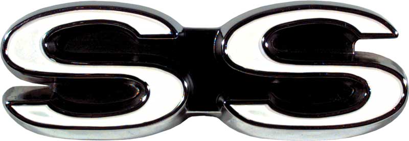 Emblem, 1968 Camaro SS Fender (1 Piece) - Each