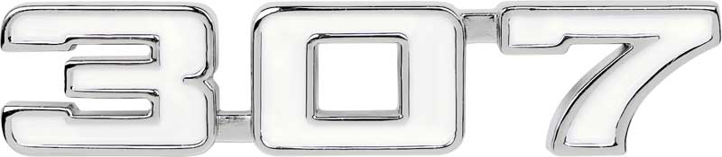 Emblem, 1969 Camaro 307 Fender - Each