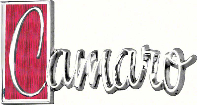 Emblem, 1971-1973 Camaro Rear