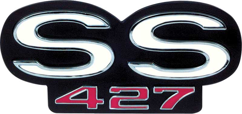 Emblem, 1969 Camaro SS427 Rear