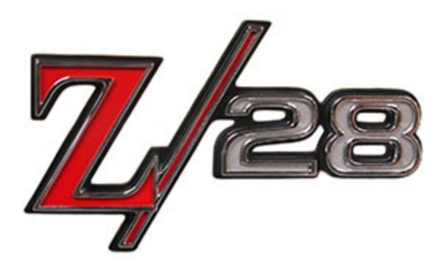 Emblem, 1969 Camaro Z28 Rear