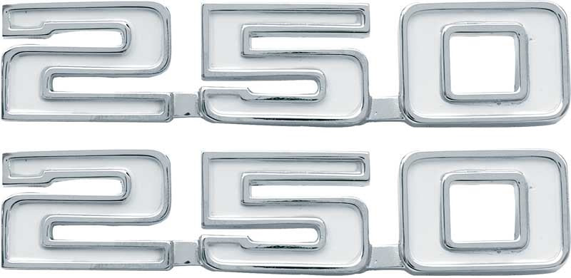 Emblem, 1969 Camaro 250 Fender - PR