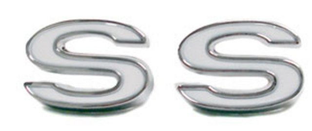 Emblem, 1969-1972 Camaro SS Fender Quality - Peer Side