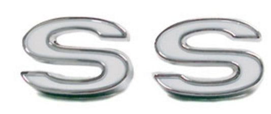 Emblem, 1969-1972 Camaro SS Fender Quality - Peer Side