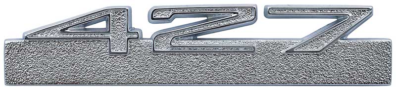 Emblem, 1969 Camaro 427 Fender Or Rear - Each