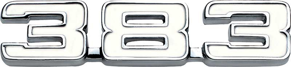 Emblem, 1969 Camaro, 1970-1974 Nova 383 Fender - Each