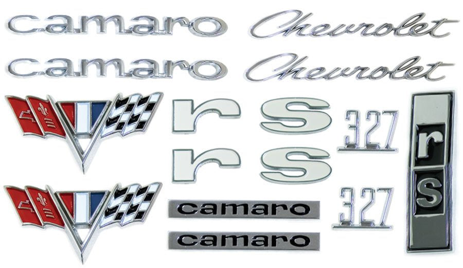 Emblem Kit, 1967 Camaro RS 327