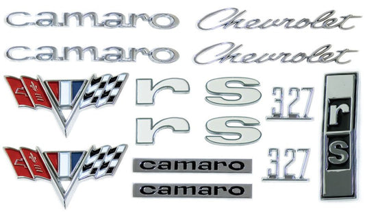 Emblem Kit, 1967 Camaro RS 327
