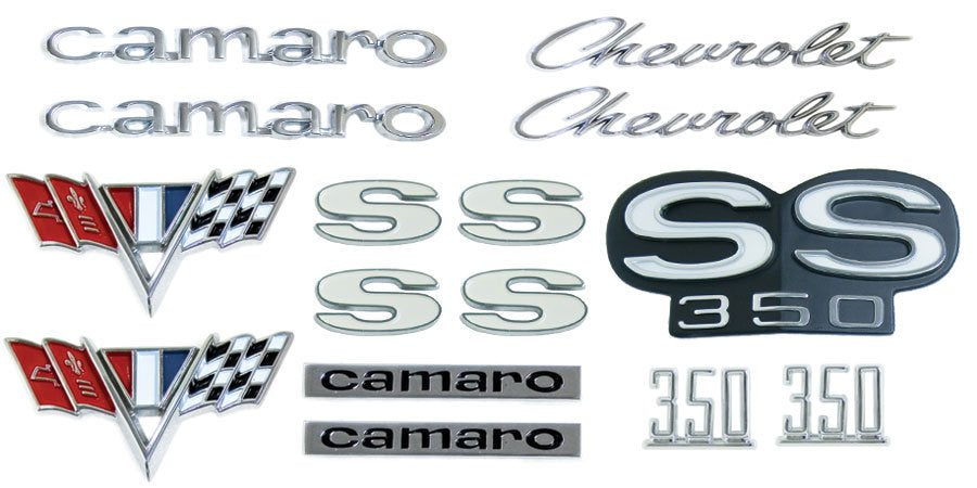 Emblem Kit, 1967 Camaro SS 350