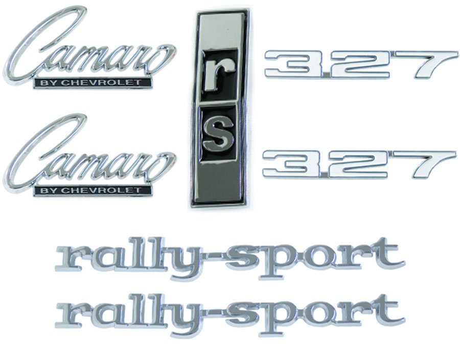 Emblem Kit, 1968 Camaro RS 327