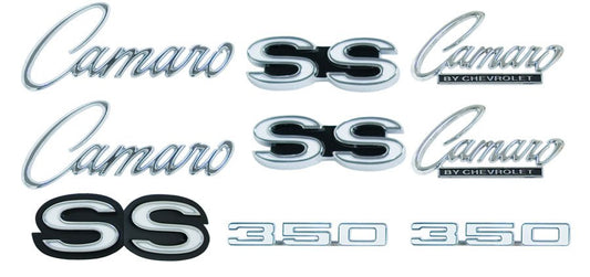 Emblem Kit, 1968 Camaro SS RS 350