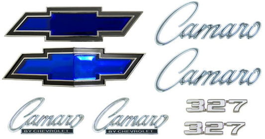 Emblem Kit, 1969 Camaro 327