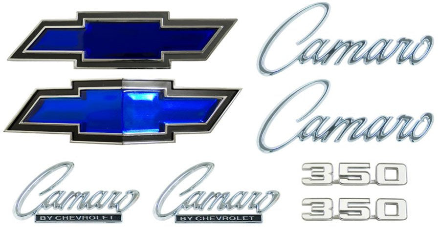 Emblem Kit, 1969 Camaro 350