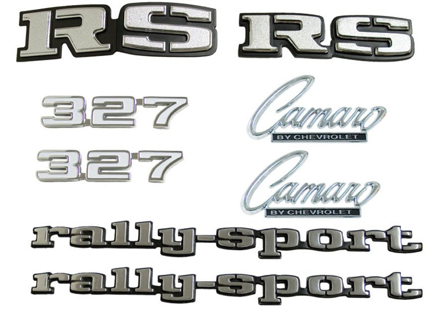 Emblem Kit, 1969 Camaro RS 327