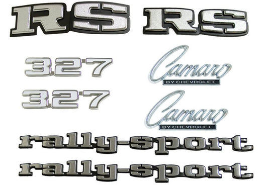 Emblem Kit, 1969 Camaro RS 327
