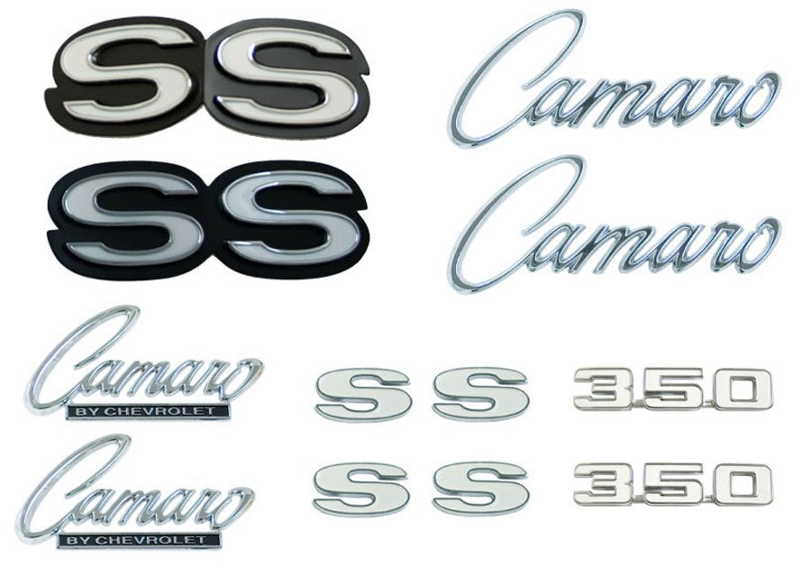 Emblem Kit, 1969 Camaro SS Or Ss/Rs 350