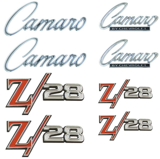 Emblem Kit, 1969 Camaro Z28