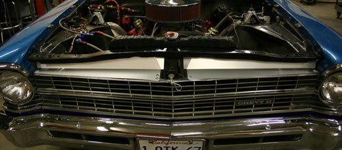 Radiator Show Panel, 1962 Nova