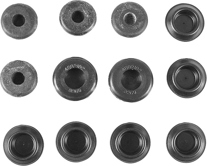 Plugs, 1967-1968 Camaro Body & Floor Rubber - Set