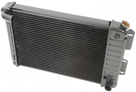 Radiator, 1967-1969 Camaro V8 427 Curved Inlet - 23"