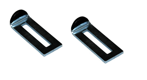 Brackets, 1967-1969 Camaro Firebird Quarter Window Stop - PR