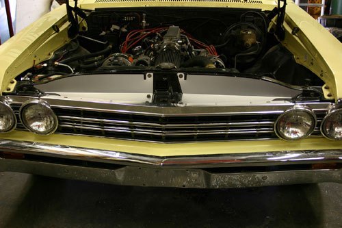 Radiator Show Panel, 1967 Chevelle El Camino