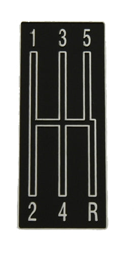 Emblem, 1968-1969 Camaro 5 Speed Console