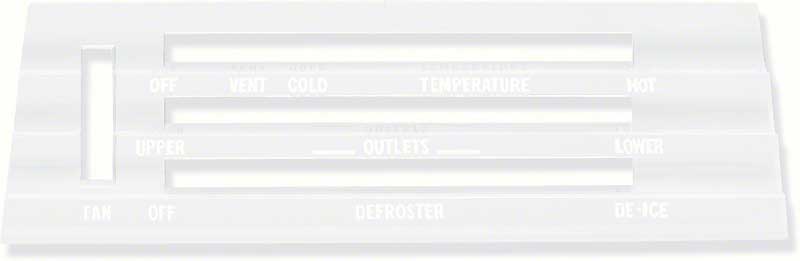 Lens, 1968 Camaro Heater Control AC