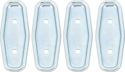 1968 Camaro Deluxe Seat Emblem Backing Plate Set