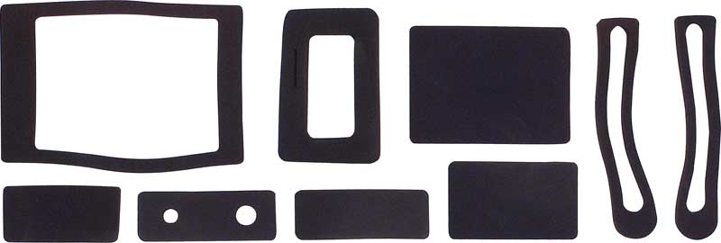 Seal, 1967-1969 Camaro Heater Box Kit Small Block - Without AC